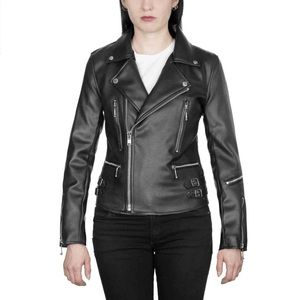Straight to Hell women’s vegan leather jacket XL